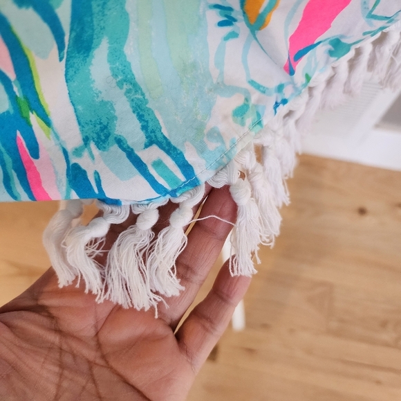 Lilly Pulitzer Marble Dress Size Small off the shoulder - Picture 9 of 11